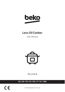 Handleiding BEKO FRL 2242 B Friteuse