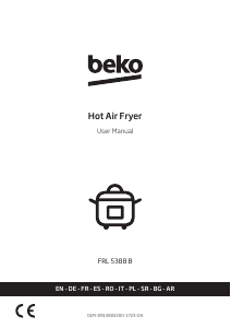 Handleiding BEKO FRL 5388 B Friteuse