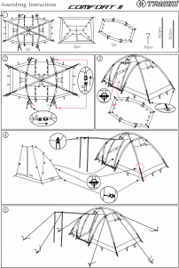 Manuale Trimm Comfort II Tenda