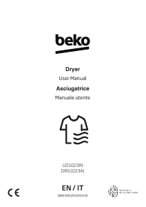 Manual BEKO DRX1023AI Dryer