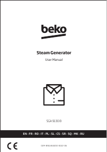 Manuale BEKO SGA 9130 B Ferro da stiro