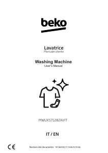 Handleiding BEKO MWUXS71282AI/IT Wasmachine