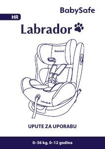 Priručnik BabySafe Labrador Autosjedalica