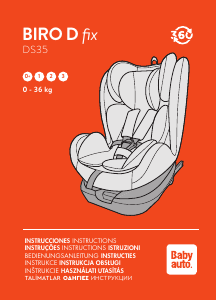 Instrukcja Babyauto DS35 BIRO D Fix Fotelik samochodowy