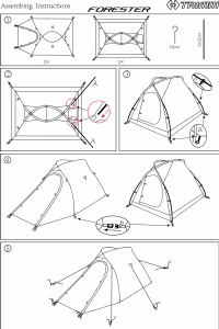 Manuale Trimm Forester Tenda