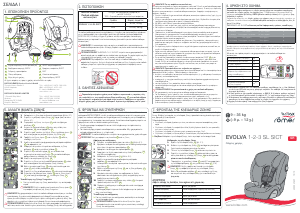 Εγχειρίδιο Britax-Römer Evolva 1-2-3 SL SICT Κάθισμα αυτοκινήτου