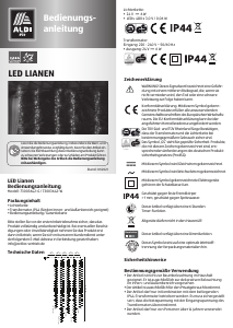 Bedienungsanleitung Casa Deco 73003642-G Weihnachtsdekoration