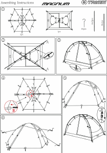 Manuale Trimm Magnum Tenda