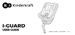 كتيب Kinderkraft i-Guard مقعد طفل بالسيارة