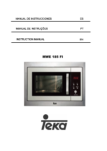 Manual Teka MWE 185 FI Microwave