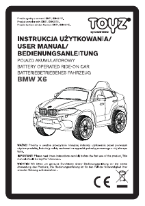 Handleiding Toyz BMW X6 Kinderauto