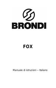 Manuale Brondi Fox Telefono cellulare