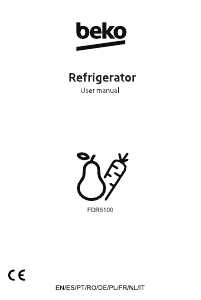 Mode d’emploi BEKO FDR5100 Réfrigérateur combiné