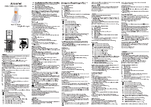 Manuale Alcatel F530 Telefono senza fili