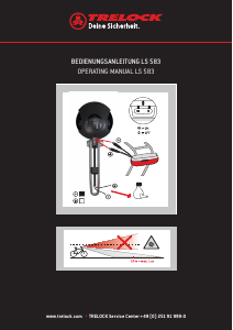 Manual Trelock LS 583 Lumina bicicletă