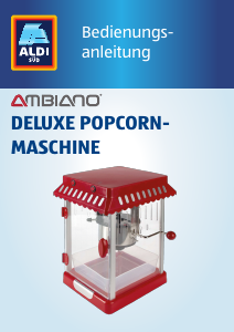 Bedienungsanleitung Ambiano PM-3400 Popcornmaschine