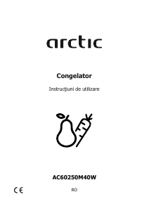 Manual Arctic AC60250M40W Congelator