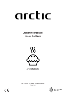 Manual Arctic ARVIC 1200 WD Cuptor