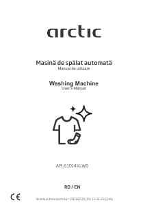 Manual Arctic APL61014XLW0 Mașină de spălat