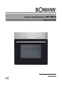 Bedienungsanleitung Bomann EBO 7908 IX Backofen