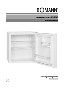 Manual Bomann KB 7346 Refrigerator
