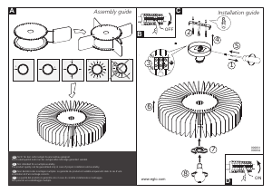 Manuale Eglo 900832 Lampada