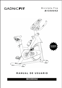 Manual de uso Gadnic BIC00042 Bicicleta estática