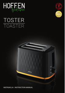 Manual Hoffen T-2279-B Toaster