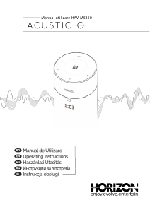 Manual Horizon HAV-M5310 Acustico Speaker