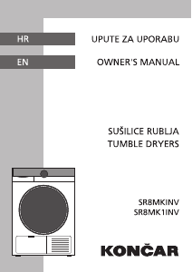 Priručnik Končar SR8MKINV Sušilica