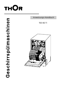 Bedienungsanleitung Thor TGS 452 TI Geschirrspüler