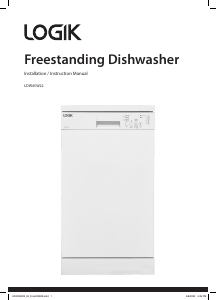 Manual Logik LDW45W22 Dishwasher