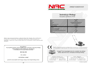 Instrukcja NAC M510 Kosiarka