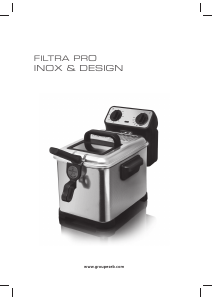 説明書 テファル FR4052 Filtra Pro ディープフライヤー