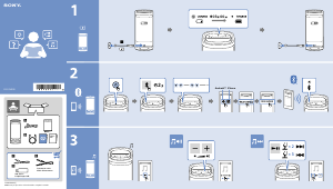 Manuale Sony SRS-XV900 Altoparlante