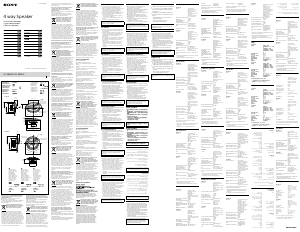 Manuale Sony XS-XB6941 Altoparlante per auto