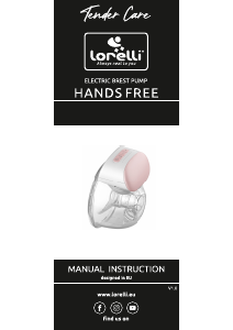Manual Lorelli Hands Free Breast Pump