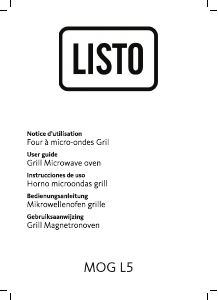 Mode d’emploi Listo MOG L5 Micro-onde