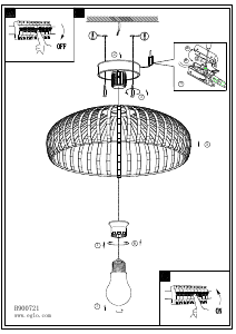 Посібник Eglo 900721 Лампа