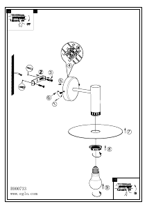 Kasutusjuhend Eglo 900733 Lamp