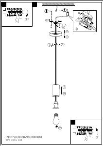 Εγχειρίδιο Eglo 900799 Λαμπτήρας