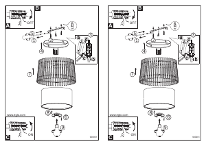 Mode d’emploi Eglo 900901 Lampe