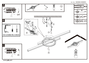 Manuale Eglo 900953 Lampada