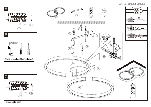 Mode d’emploi Eglo 900955 Lampe