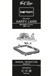 Εγχειρίδιο Bertoni Happy Land Περπατούρα