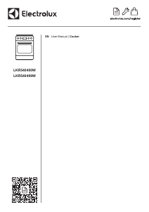 Manual Electrolux LKR540400W Range