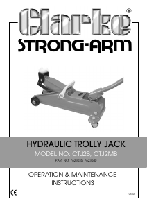 Handleiding Clarke CTJ 2B Krik