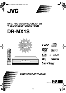 Handleiding JVC DR-MX1S DVD-Video combinatie
