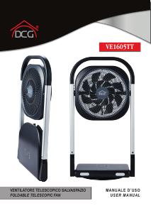 Manuale DCG VE1605TT Ventilatore