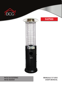 Manuale DCG SA9500 Riscaldamento esterno